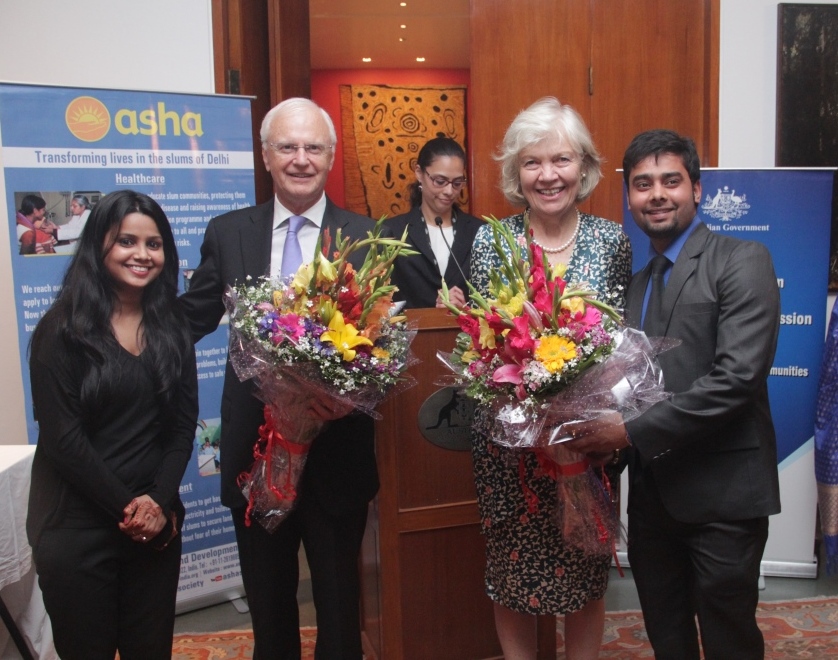 Asha Students receive awards from Governor of Victoria