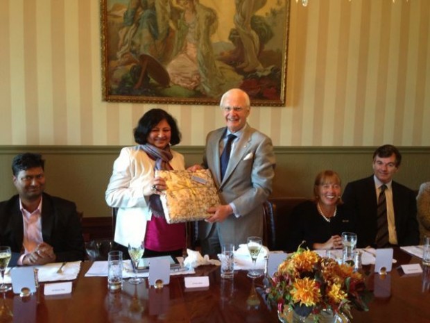 Governor of Victoria hosts lunch for Dr Kiran