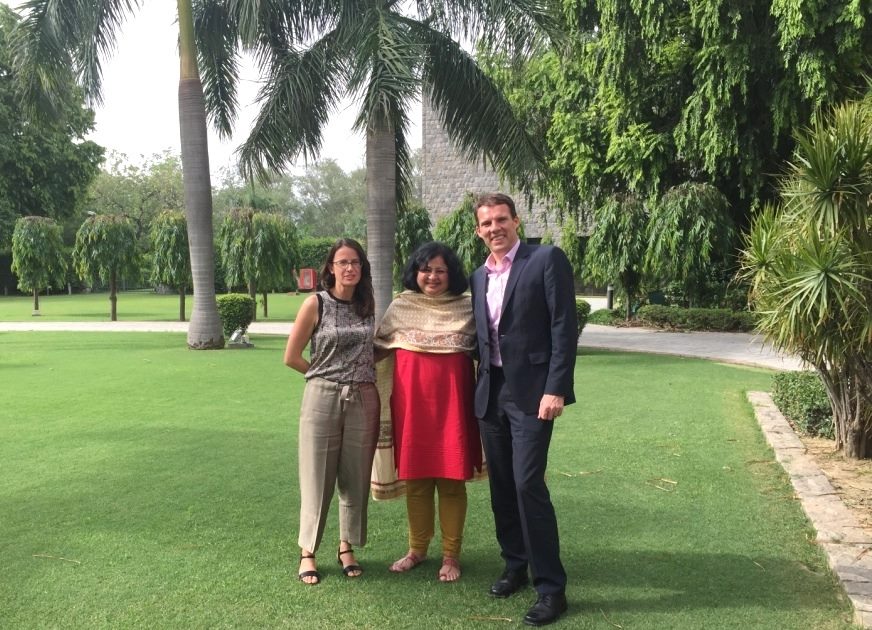 Dr Kiran meets Australian Deputy High Commissioner to India