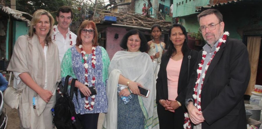 Australian delegates visit Asha