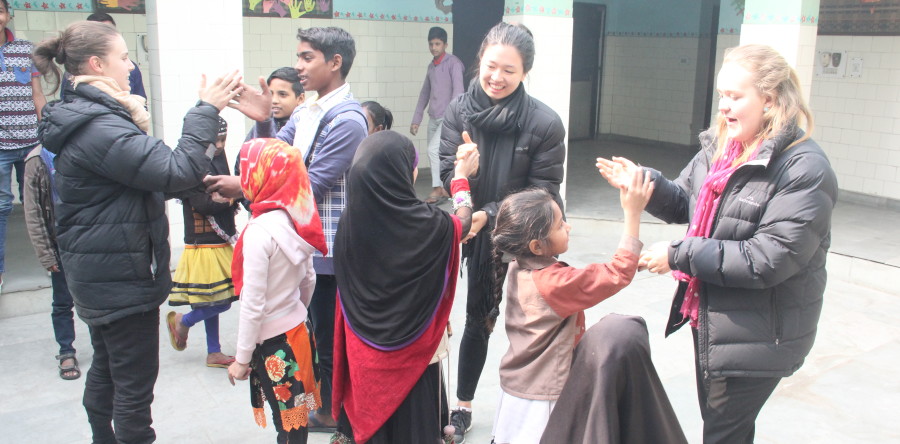 Team from Trinity College, University of Melbourne visit Asha
