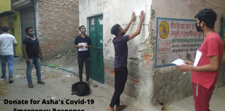 Asha provides relief to slum dwellers in the midst of Coronavirus Pandemic