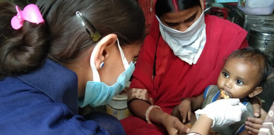 Asha Corona Warriors continue visiting each home displaying love and compassion