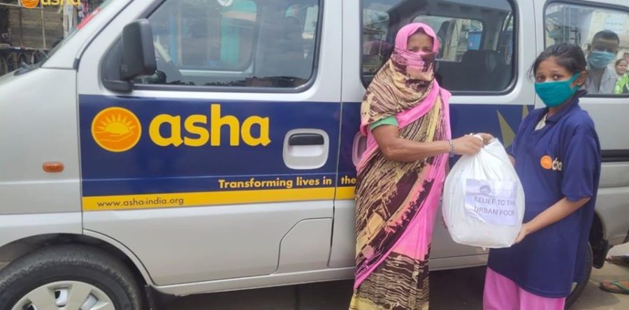 Asha COVID-19 Emergency Response: Asha continues sending food parcels everyday to Asha slums all over the city