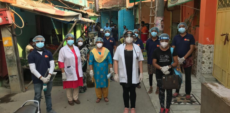 Asha COVID-19 Emergency Response: Dr Kiran visits Anna Nagar slum community to distribute masks