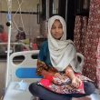 Asha student Sugra receives an urgent healthcare intervention by Asha