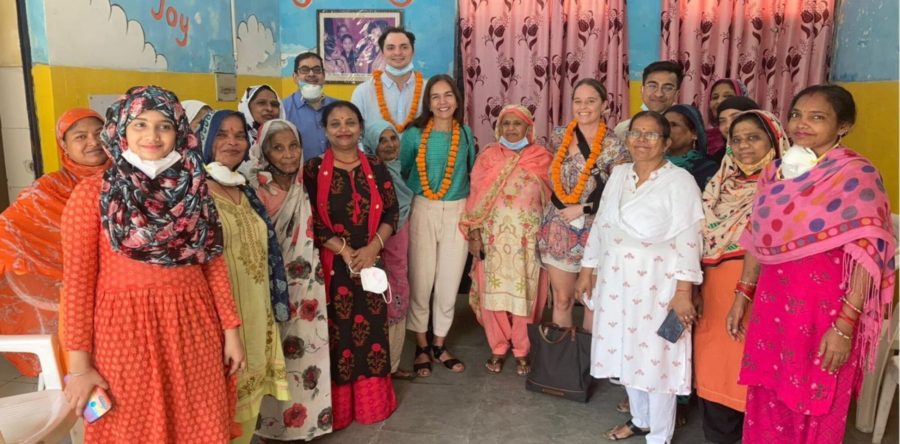 The Hon Lisa Singh, past Senator in the Australian parliament (Labour Party) visits Asha slum Community