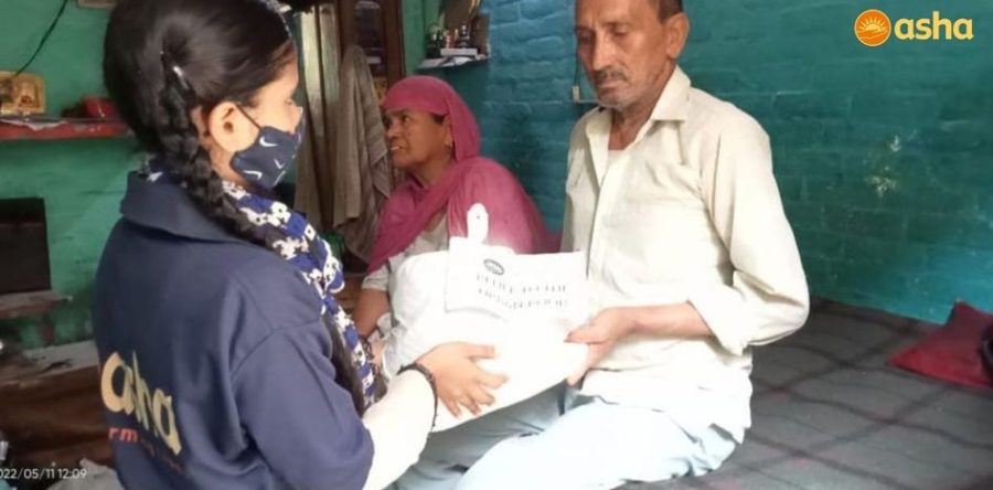 An elderly couple Naima and Aftab found a family in Asha
