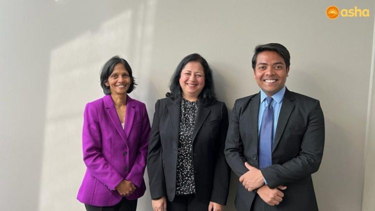 Dr Kiran meets Shemara Wikramanayake, CEO of Macquarie Group, in Sydney
