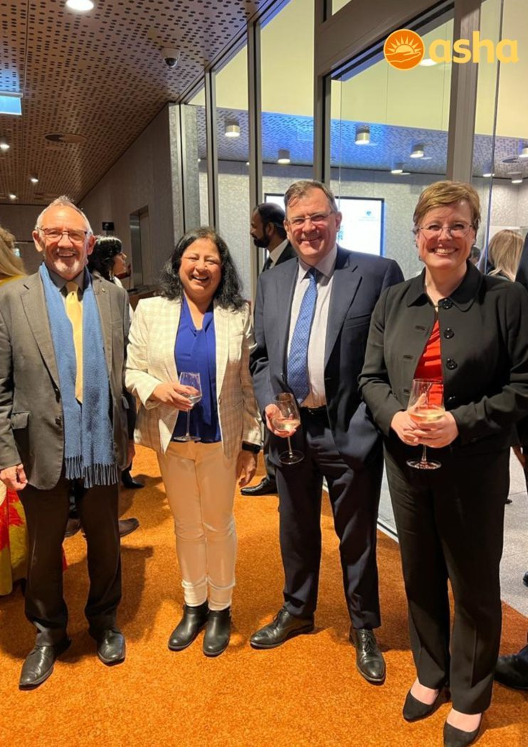 Dr Kiran meets the Vice Chancellor and Faculty, University of Melbourne