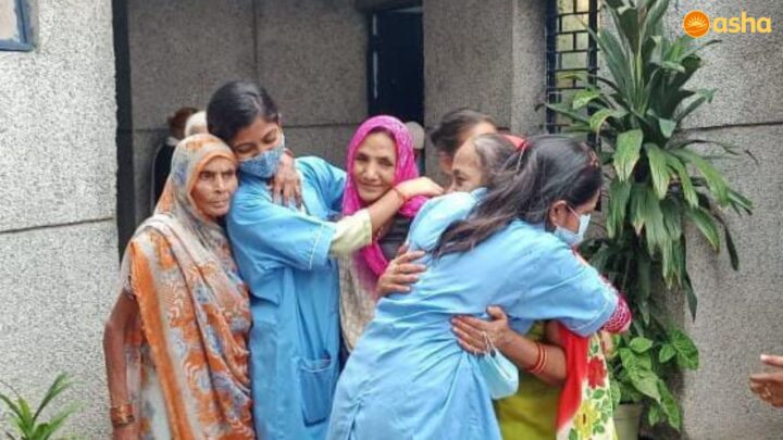 The Elderlies in the Slums experience the Healing Power of Love at Asha Centers.