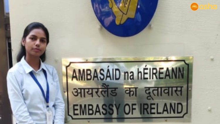Seema adds a Feather to her Cap as She Completes her Internship with the Embassy of Ireland