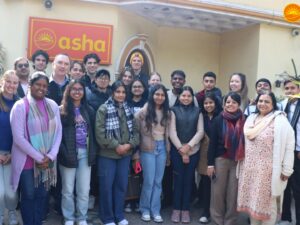 Team from the University of Melbourne visits Asha
