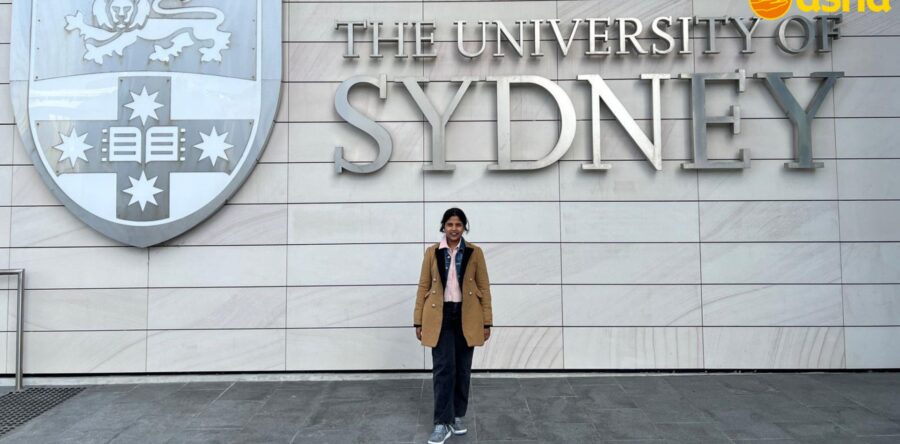 Asha graduate Tripti from the Vivekananda Slum Community embarks on her journey to Achieve her dreams with the Support of Dr Kiran and the Asha Team