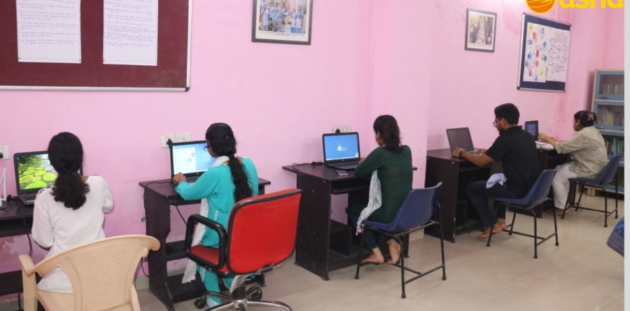 Asha’s Associate Director Freddy Martin Inaugurates IT Lab at Ekta Vihar Slum Community