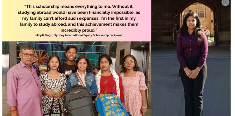 Tripti Singh – Sydney International Equity Scholarship recipient