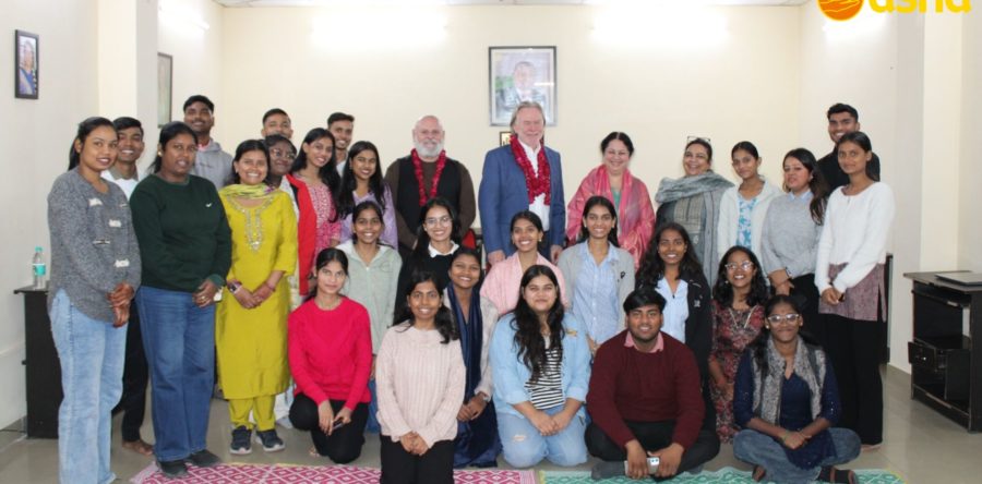 Building Bridges: Australian High Commissioner Visits Asha Ambedkar Basti Slum Community